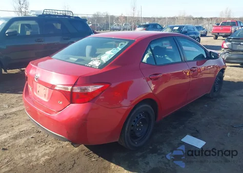 2017 Toyota Corolla Le z USA, uszkodzony, nr VIN 2T1BURHE0HC791097